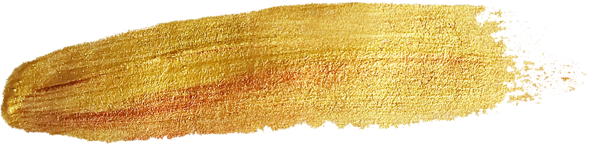 Gold Metallic Brushstroke	